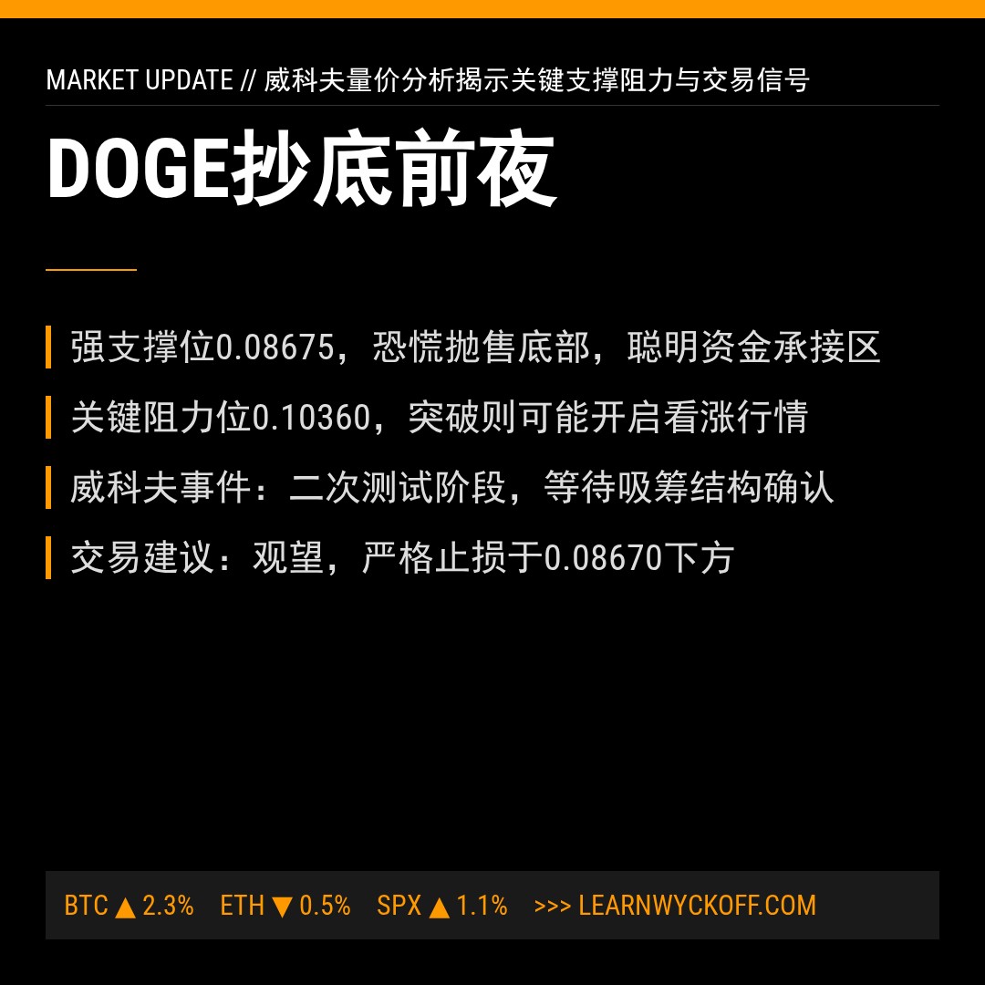 20260221 DOGEUSDT 行情数据复盘报告（基于威科夫量价视角）