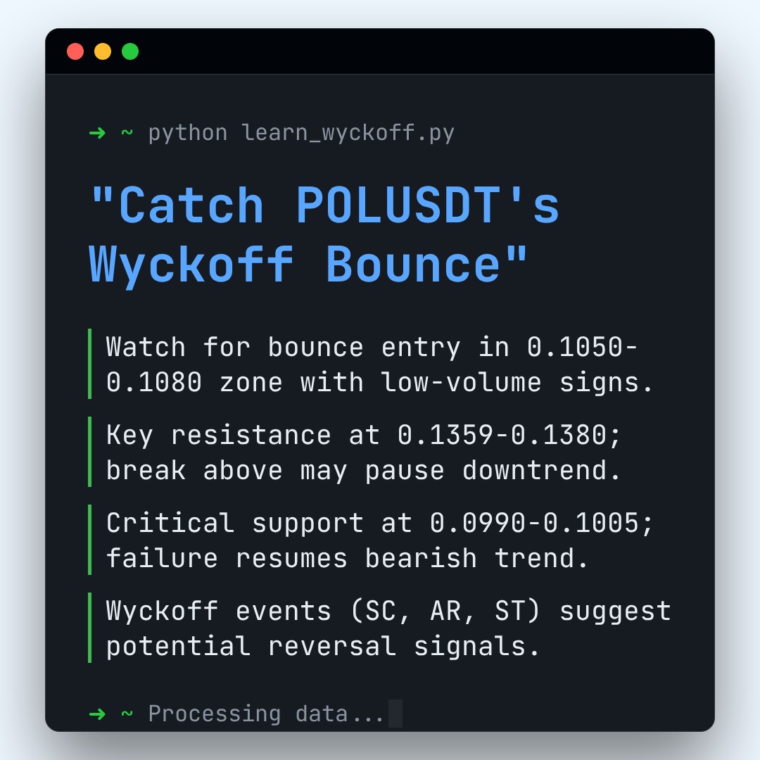 20260202 POLUSDT Market Data Review Report (Based on Wyckoff Volume-Price Perspective)