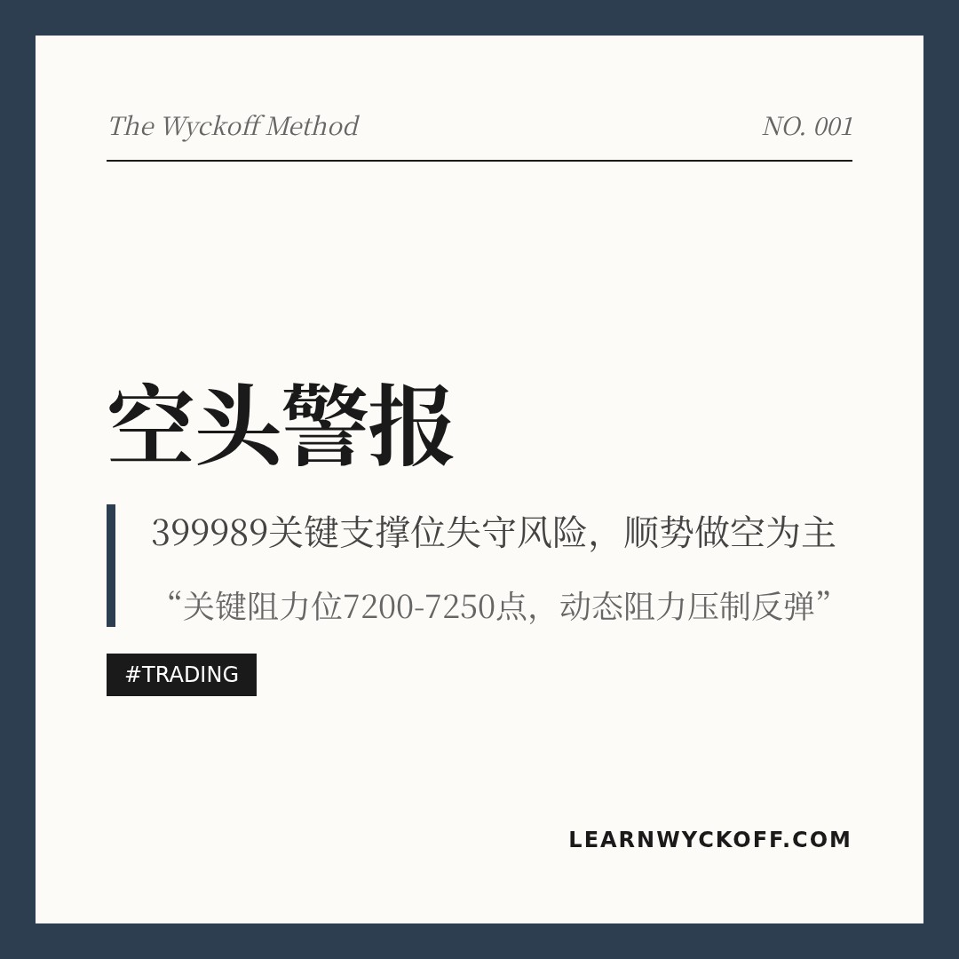 20260302 399989 行情数据复盘报告（基于威科夫量价视角）