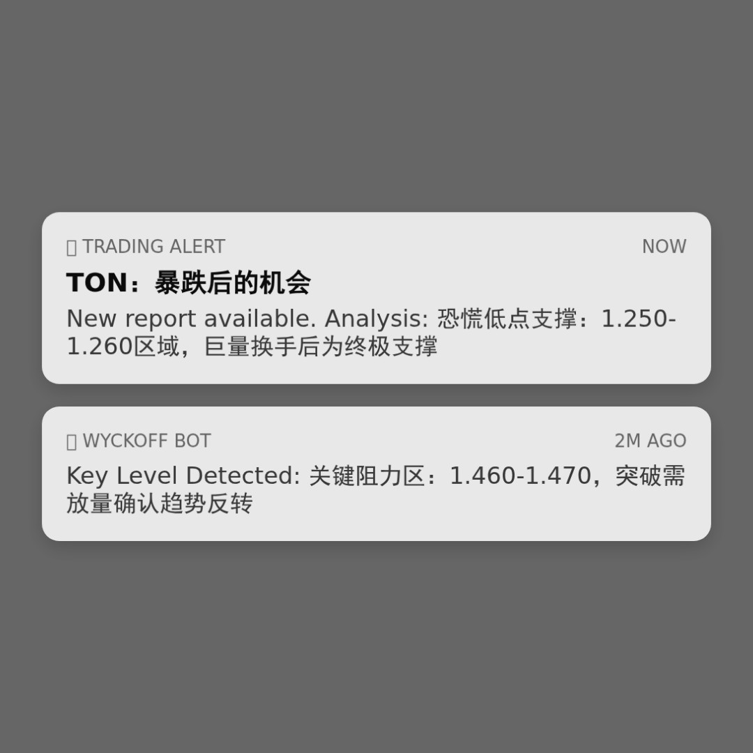 20260219 TONUSDT 行情数据复盘报告（基于威科夫量价视角）