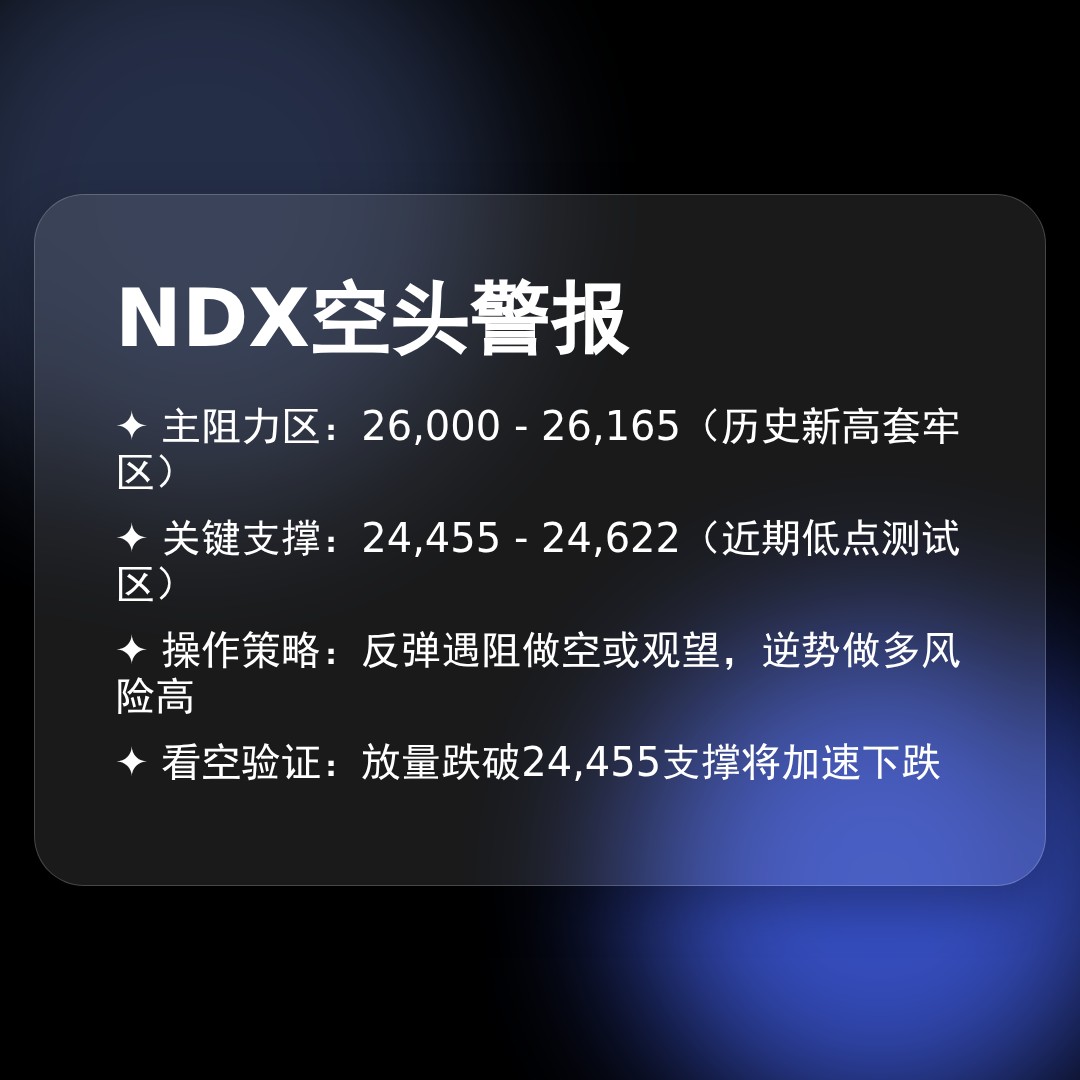 20260219 NDX 行情数据复盘报告（基于威科夫量价视角）
