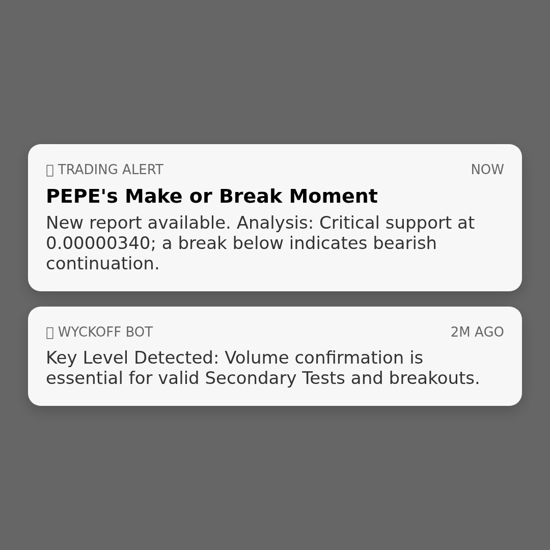 20260208 PEPEUSDT Market Data Review Report (Based on Wyckoff Volume-Price Perspective)