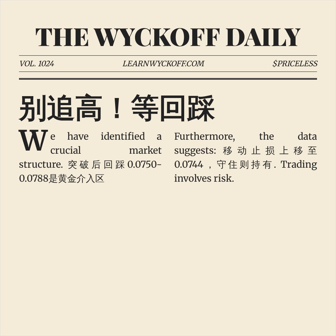 20260820 DOGEUSDT 行情数据复盘报告（基于威科夫量价视角）