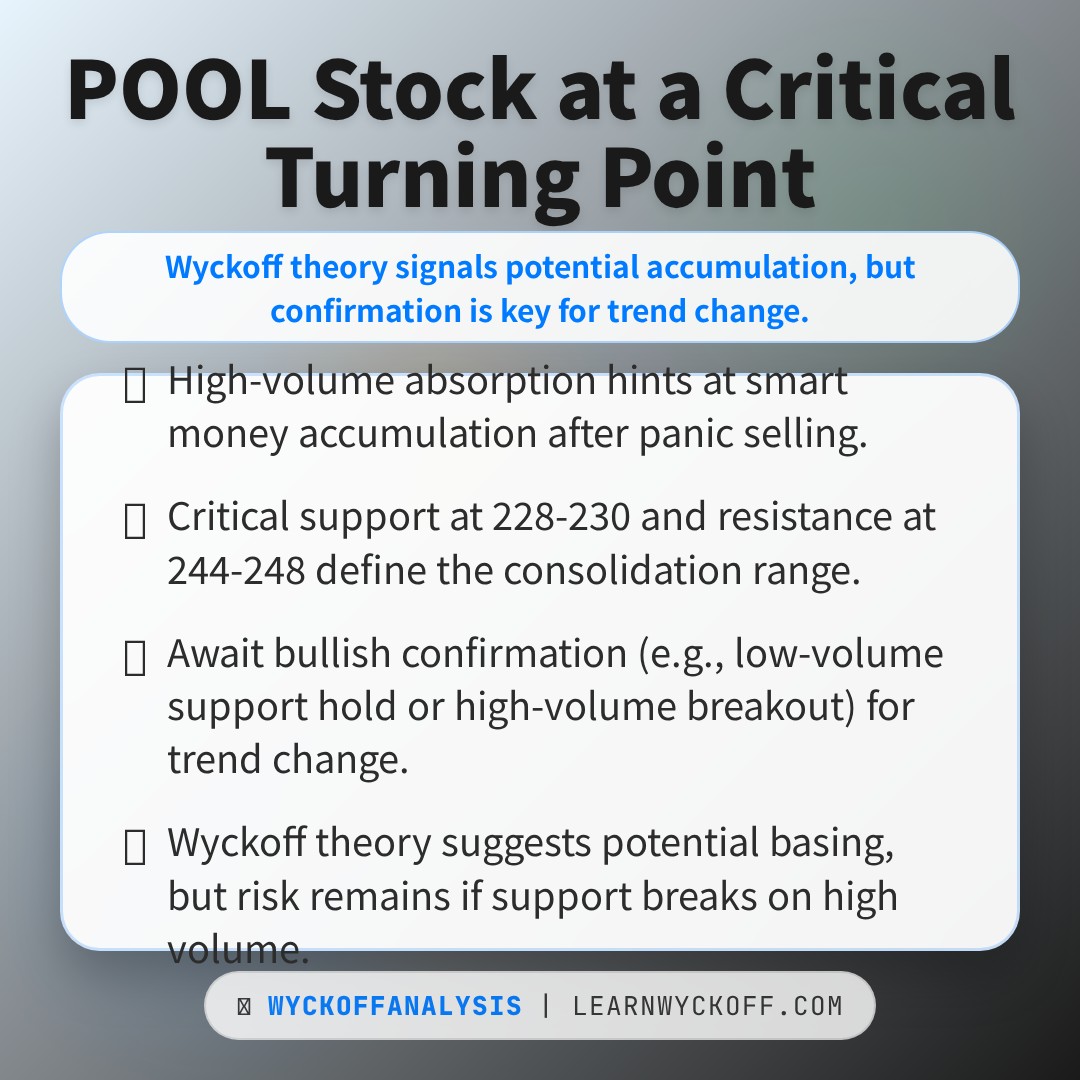 20251229 POOL Market Data Review Report (Based on Wyckoff Volume-Price Perspective)