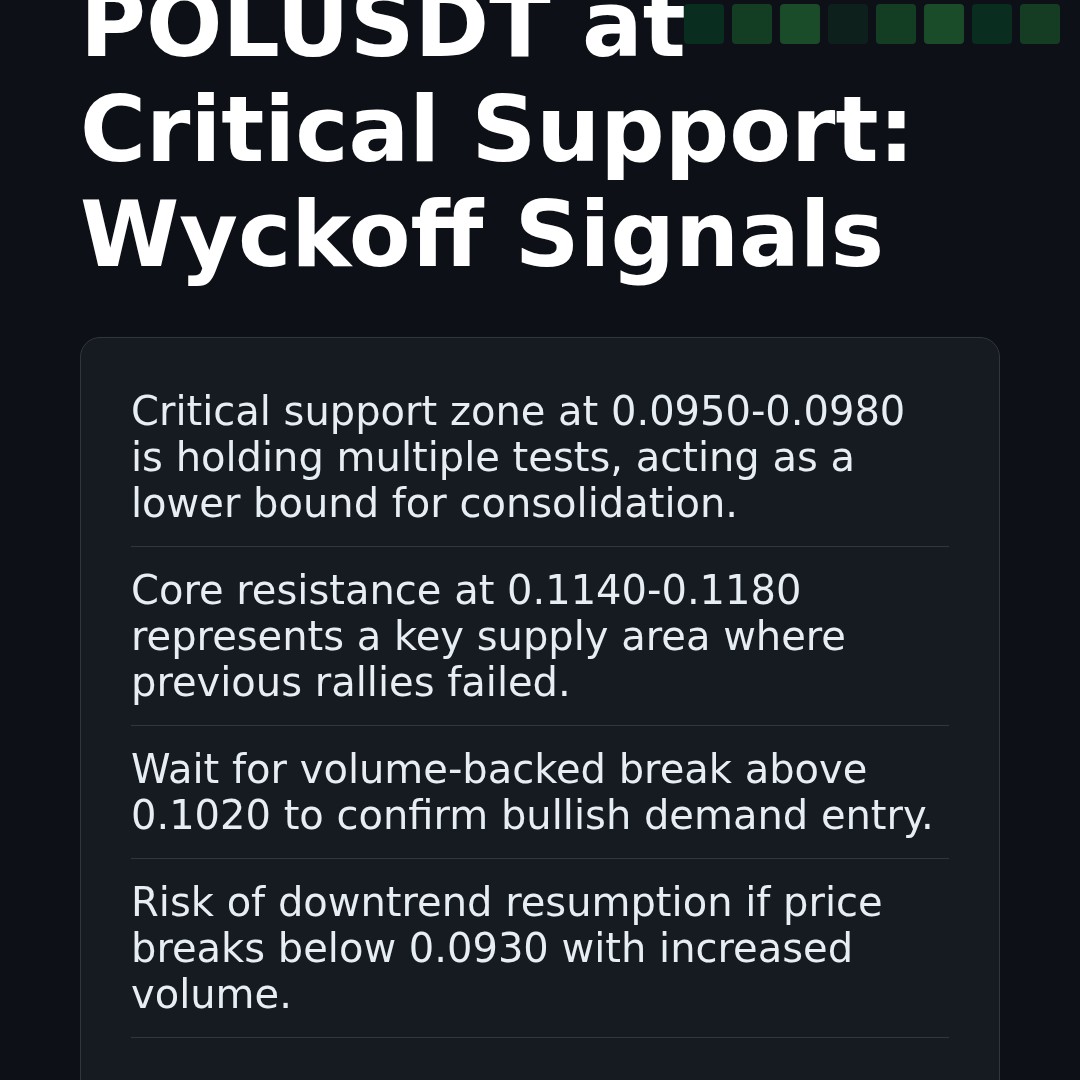20260312 POLUSDT Market Data Review Report (Based on Wyckoff Volume-Price Perspective)