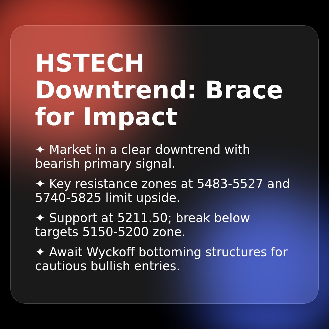 20260224 HSTECH Market Data Review Report (Based on Wyckoff Volume-Price Perspective)
