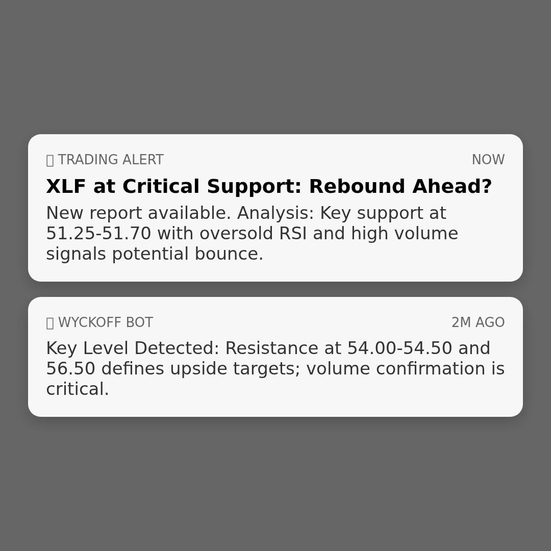 20260219 XLF Market Data Review Report (Based on Wyckoff Volume-Price Perspective)