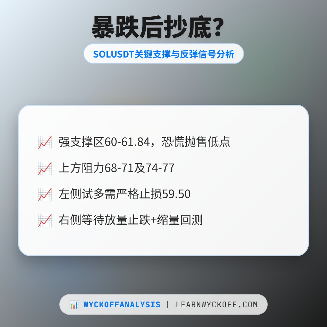 20260606 SOLUSDT 行情数据复盘报告（基于威科夫量价视角）