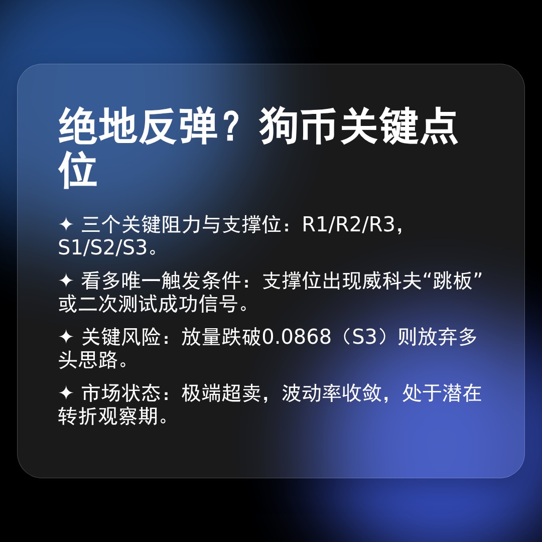 20260222 DOGEUSDT 行情数据复盘报告（基于威科夫量价视角）