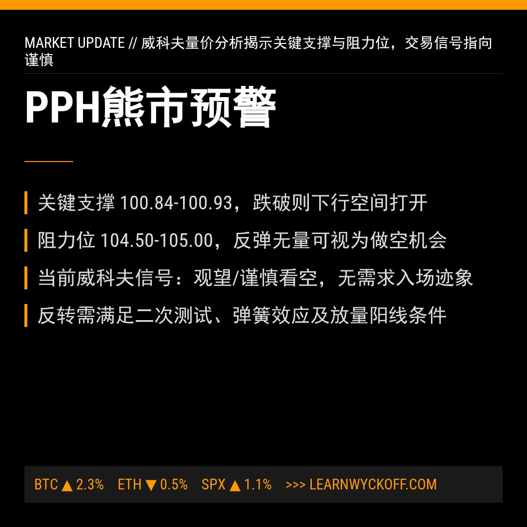 20260323 PPH 行情数据复盘报告（基于威科夫量价视角）