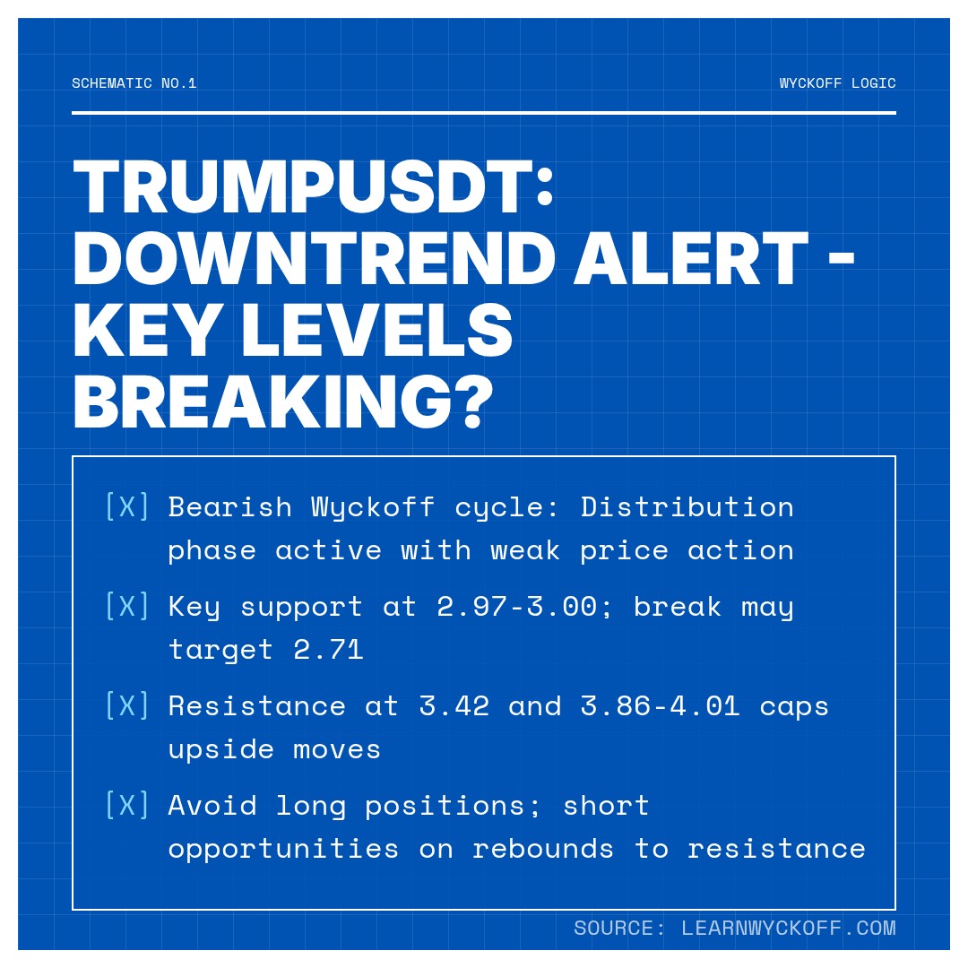 20260328 TRUMPUSDT Market Data Review Report (Based on Wyckoff Volume-Price Perspective)