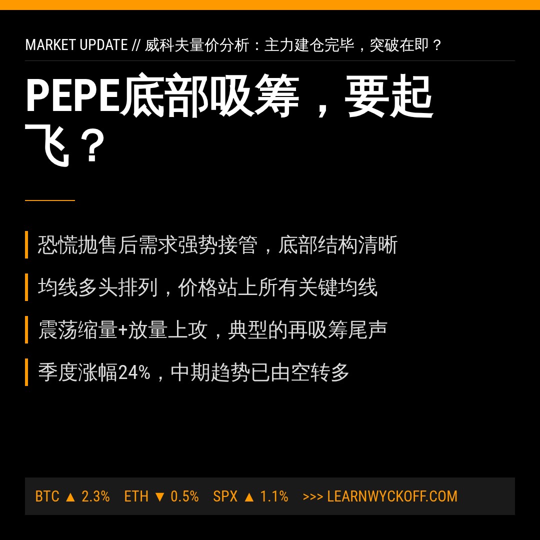 20260805 PEPEUSDT 行情数据复盘报告（基于威科夫量价视角）
