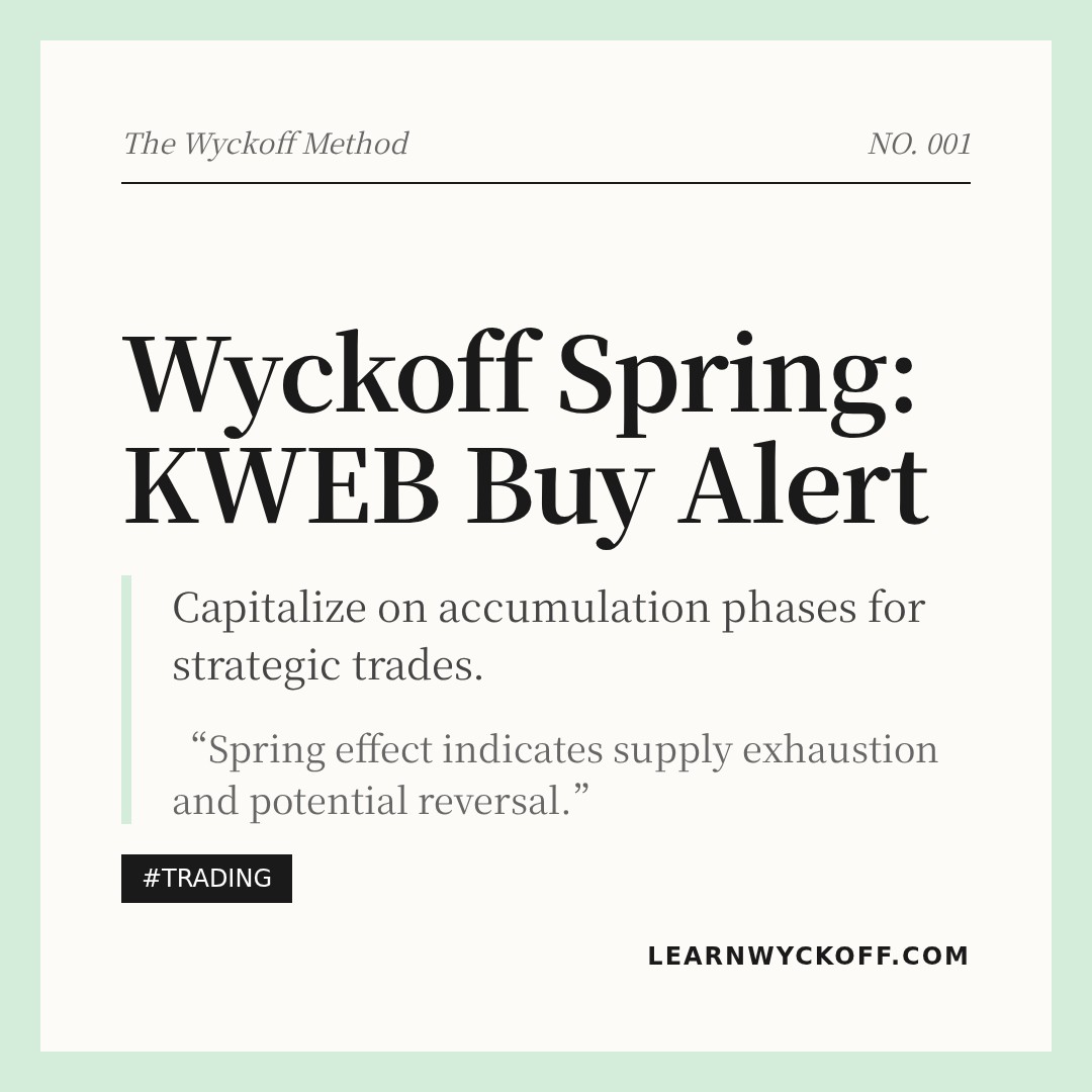 20260324 KWEB Market Data Review Report (Based on Wyckoff Volume-Price Perspective)
