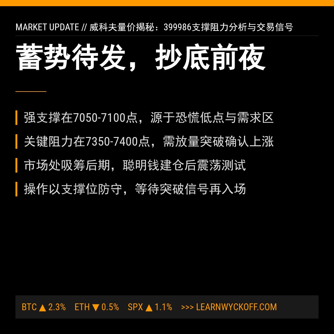 20260403 399986 行情数据复盘报告（基于威科夫量价视角）