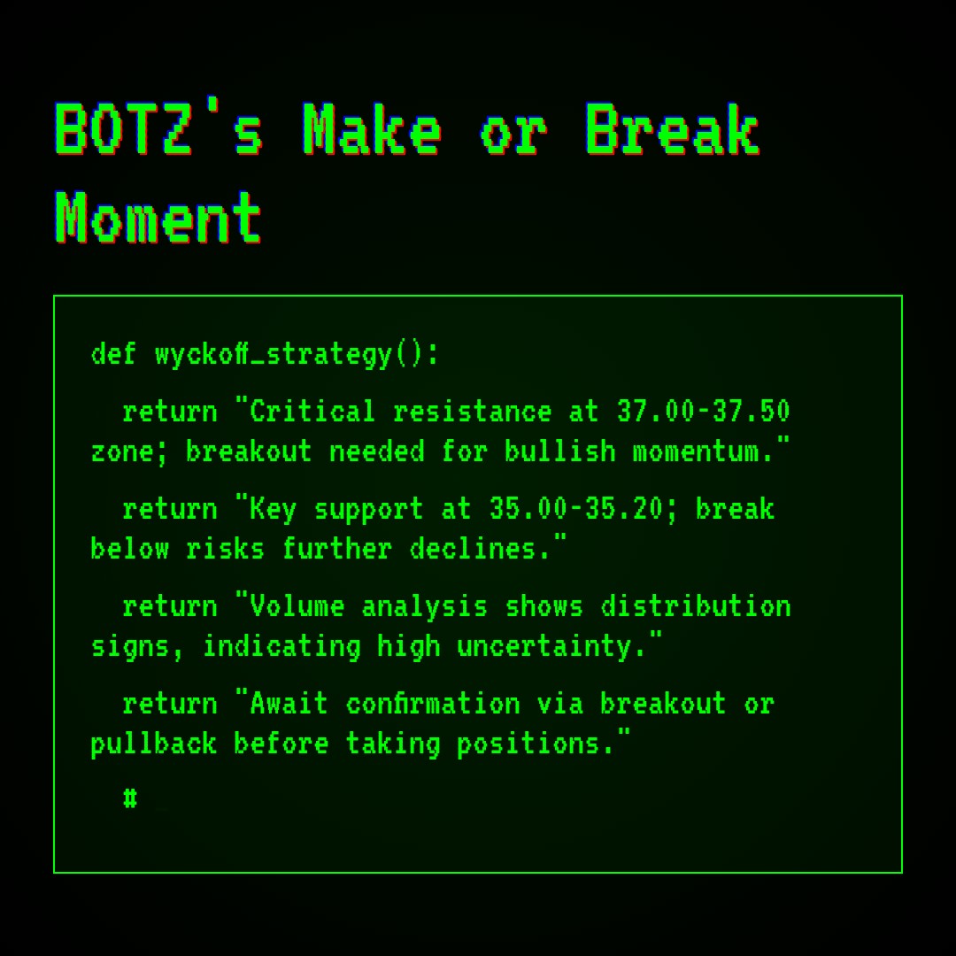 20260102 BOTZ Market Data Review Report (Based on Wyckoff Volume-Price Perspective)