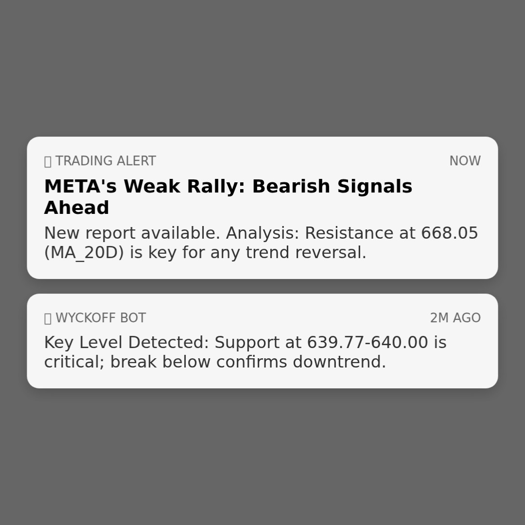 20260225 META Market Data Review Report (Based on Wyckoff Volume-Price Perspective)