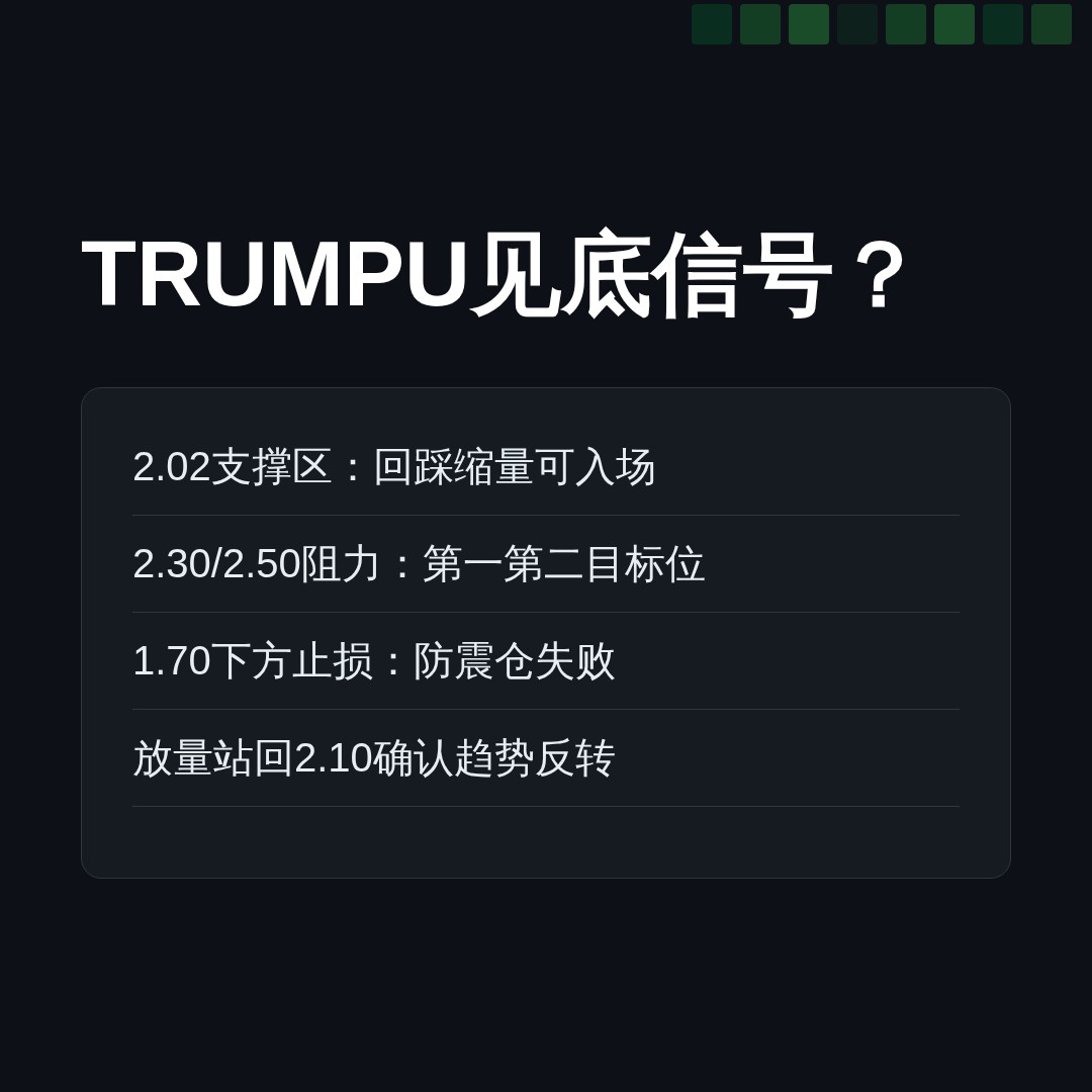20260612 TRUMPUSDT 行情数据复盘报告（基于威科夫量价视角）
