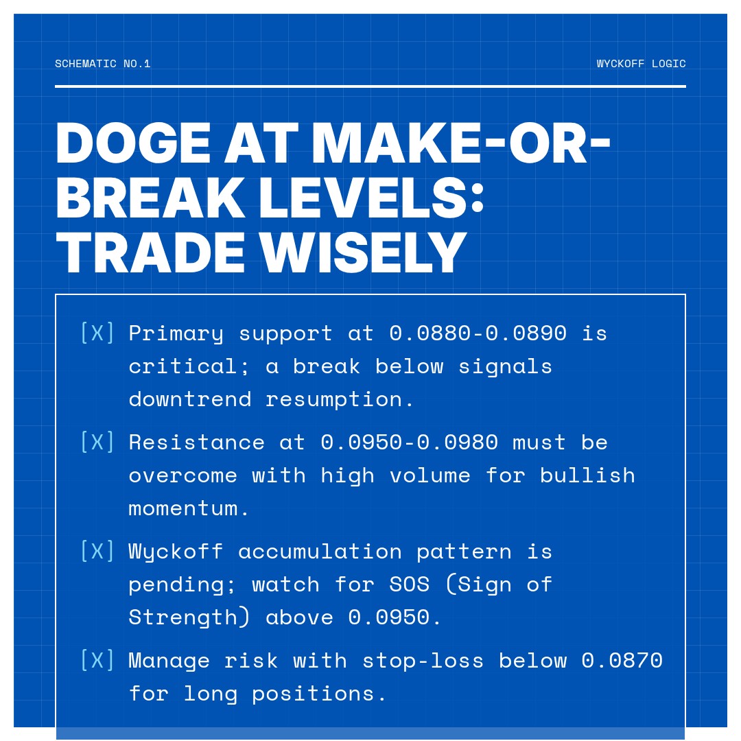 20260414 DOGEUSDT Market Data Review Report (Based on Wyckoff Volume-Price Perspective)
