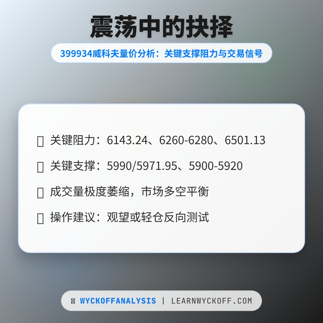 20260220 399934 行情数据复盘报告（基于威科夫量价视角）
