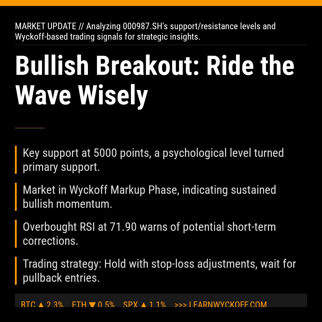 20260105 000987.SH Market Data Review Report (Based on Wyckoff Volume-Price Perspective)