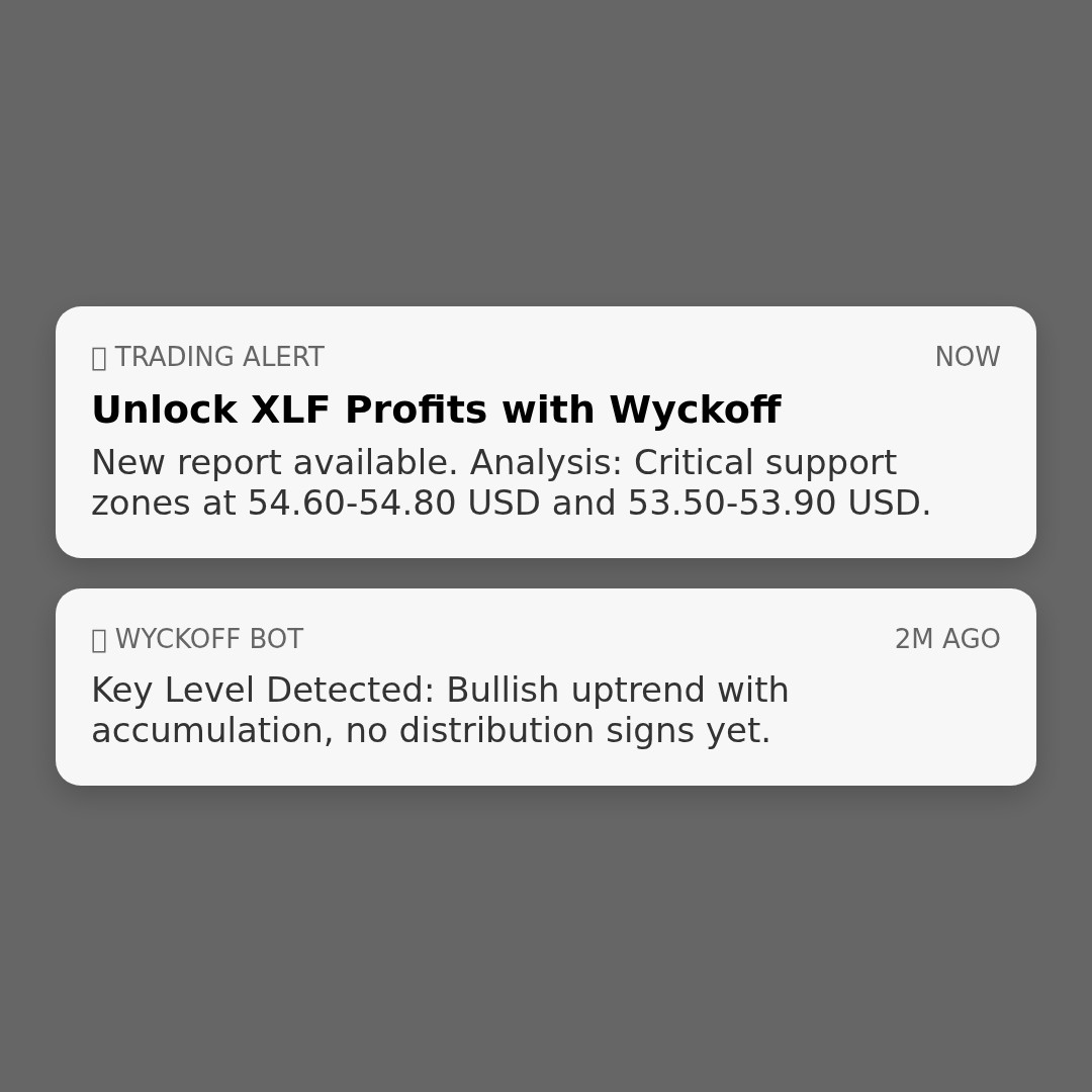 20251226 XLF Market Data Review Report (Based on Wyckoff Volume-Price Perspective)