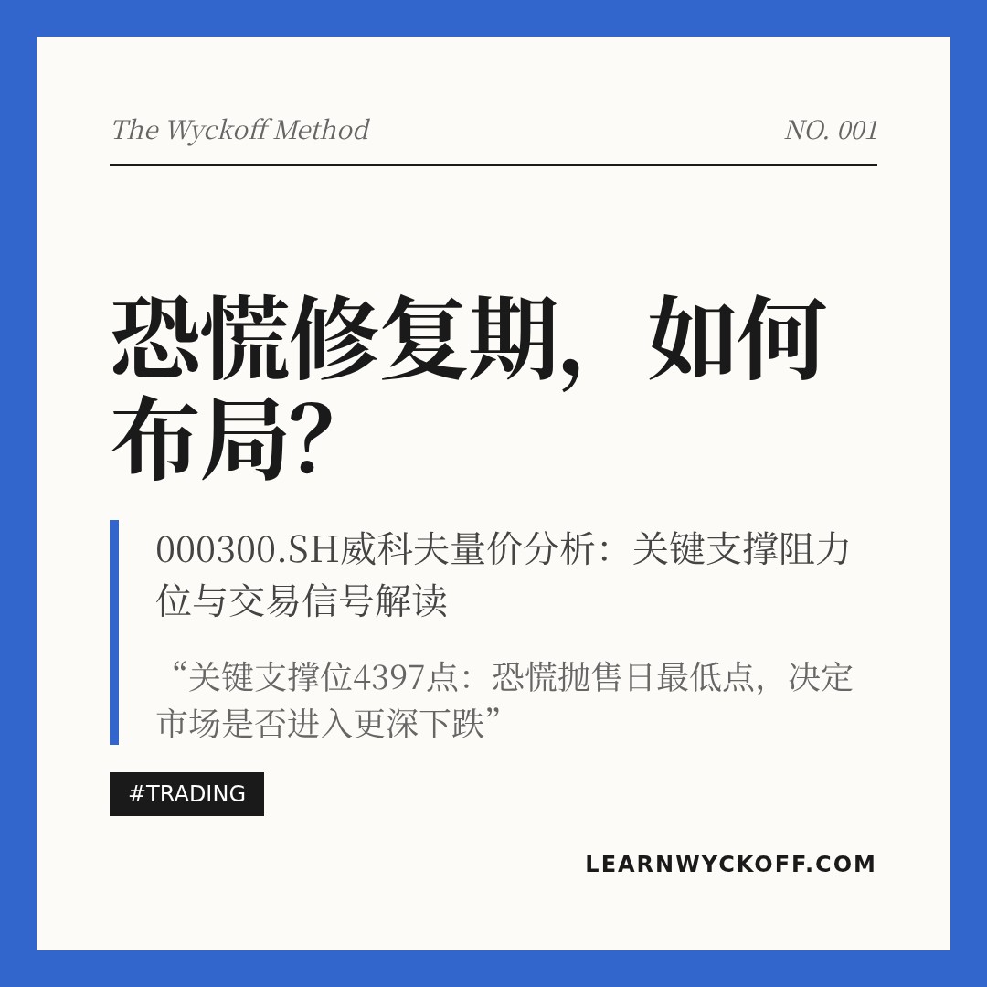 20260330 000300.SH 行情数据复盘报告（基于威科夫量价视角）
