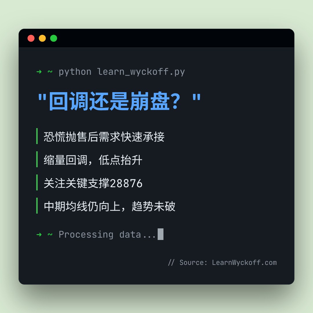 20260831 NDX 行情数据复盘报告（基于威科夫量价视角）