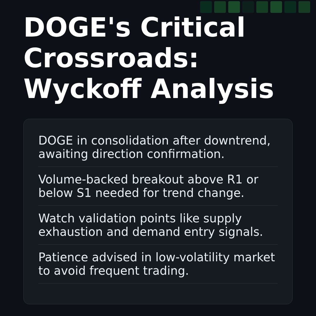 20260405 DOGEUSDT Market Data Review Report (Based on Wyckoff Volume-Price Perspective)