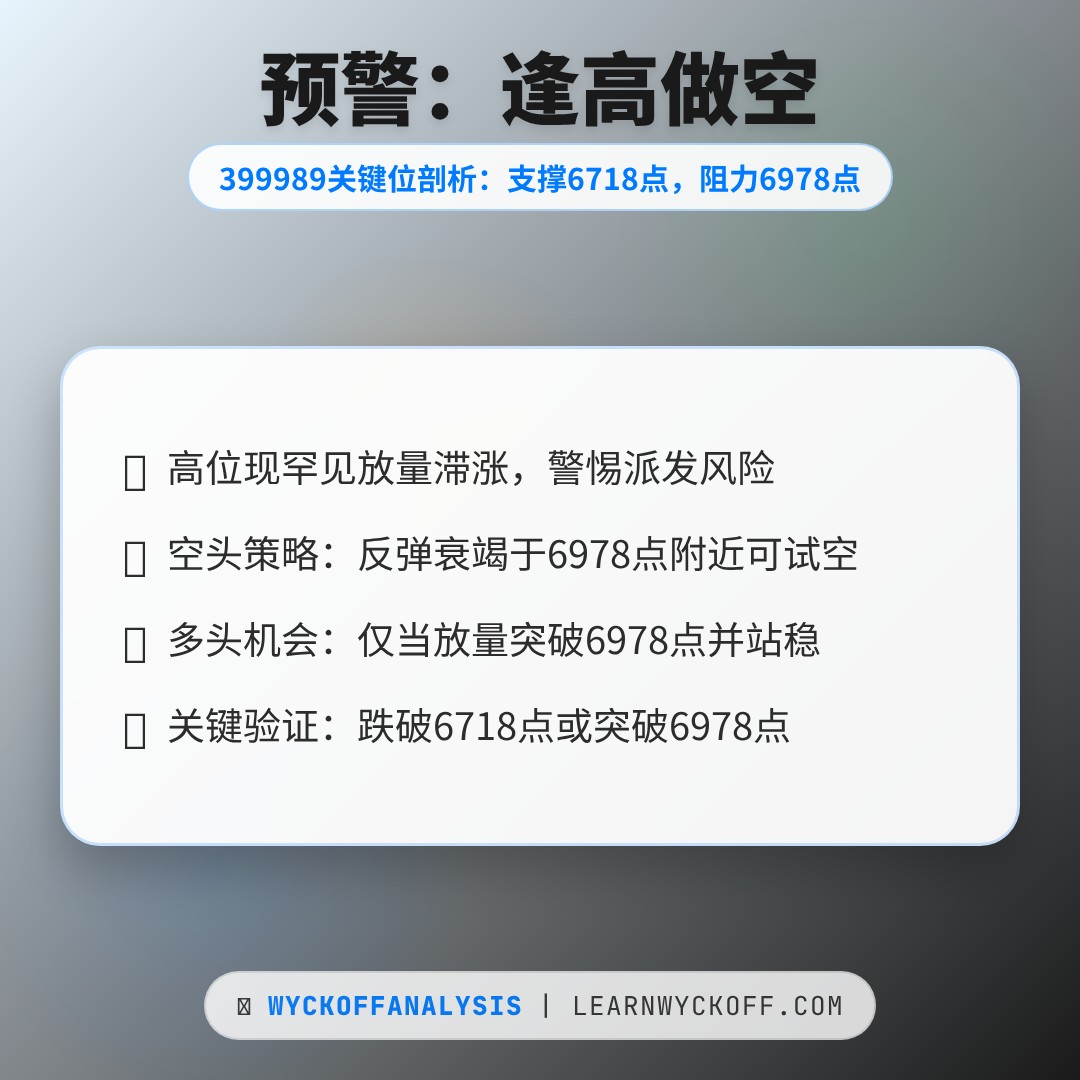 20251226 399989 行情数据复盘报告（基于威科夫量价视角）