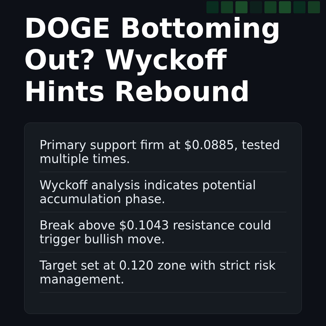 20260313 DOGEUSDT Market Data Review Report (Based on Wyckoff Volume-Price Perspective)