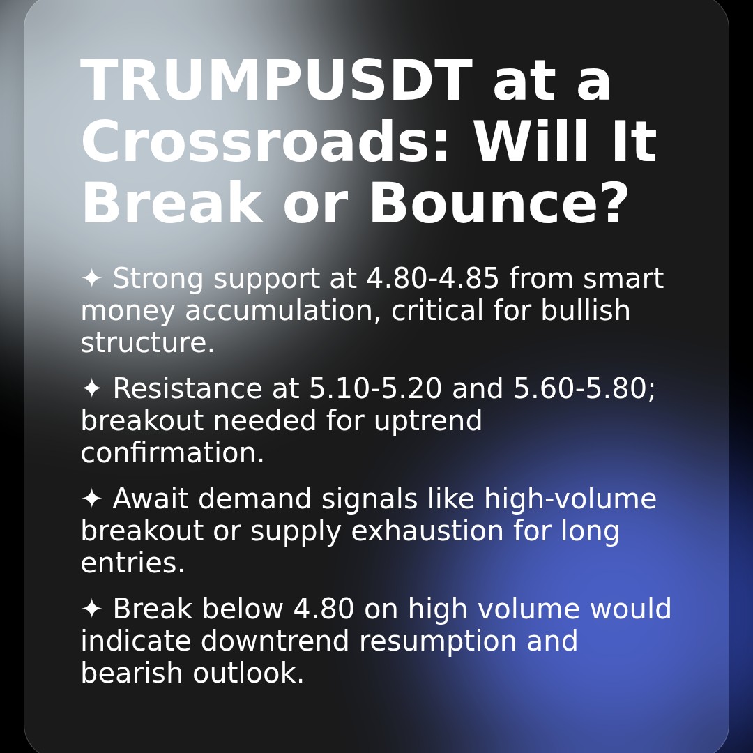 20260127 TRUMPUSDT Market Data Review Report (Based on Wyckoff Volume-Price Perspective)