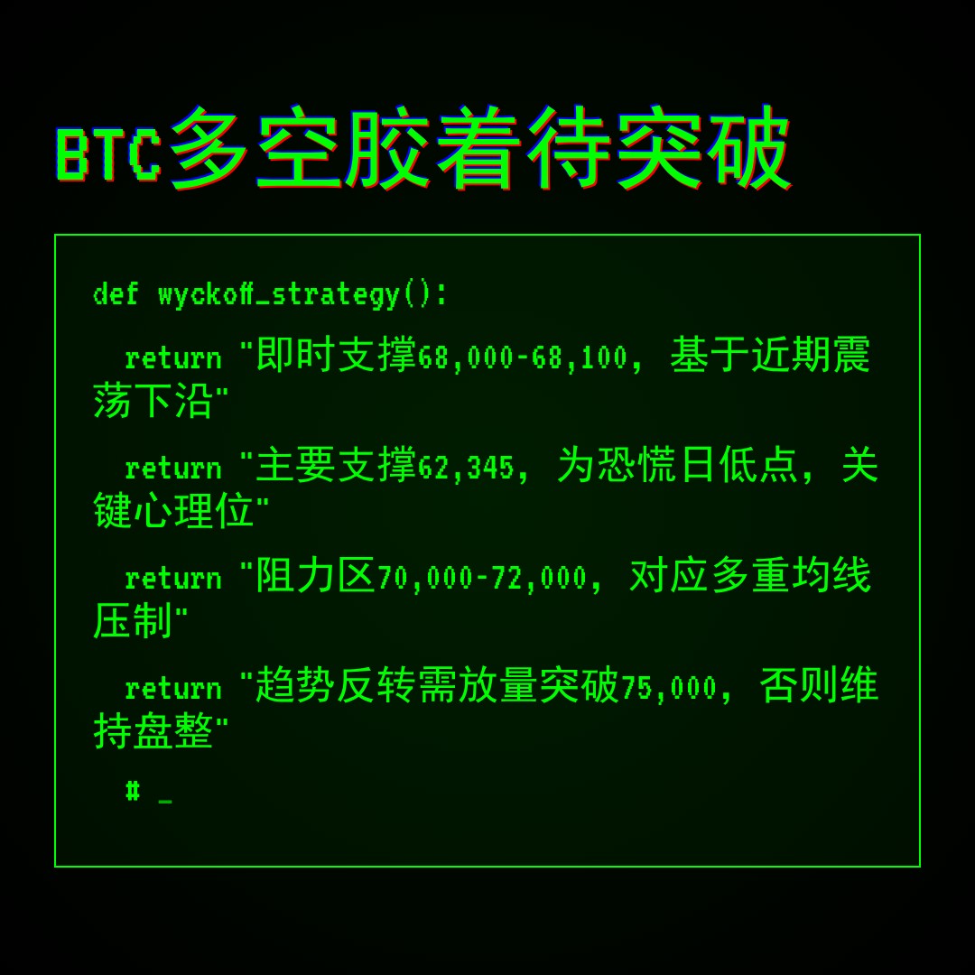 20260322 BTCUSDT 行情数据复盘报告（基于威科夫量价视角）