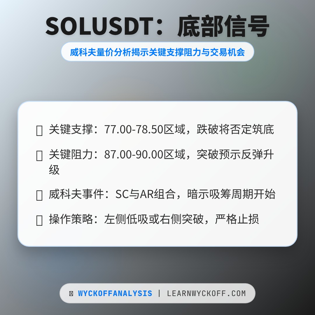 20260224 SOLUSDT 行情数据复盘报告（基于威科夫量价视角）
