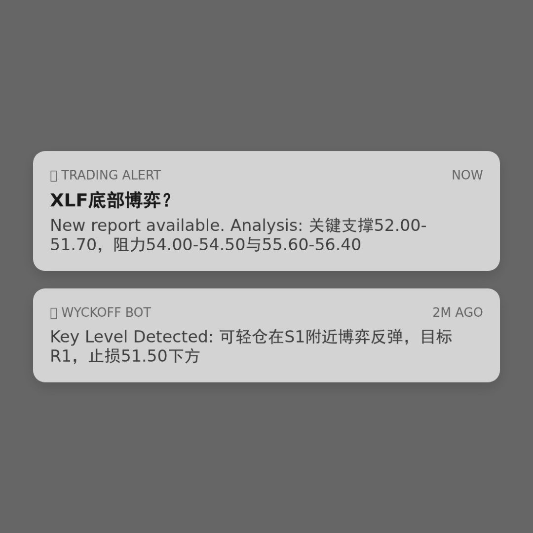 20260220 XLF 行情数据复盘报告（基于威科夫量价视角）