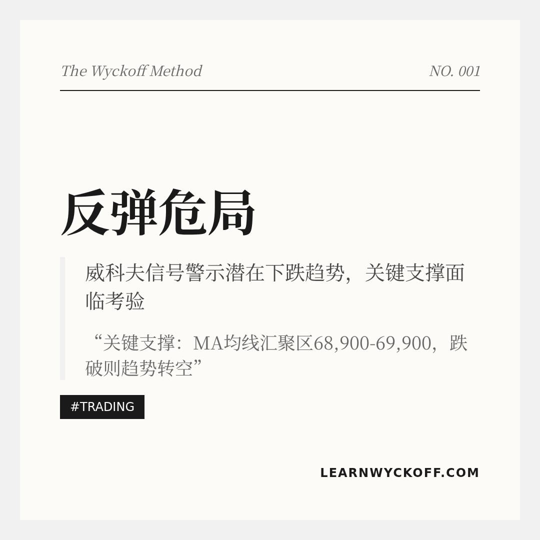 20260412 BTCUSDT 行情数据复盘报告（基于威科夫量价视角）