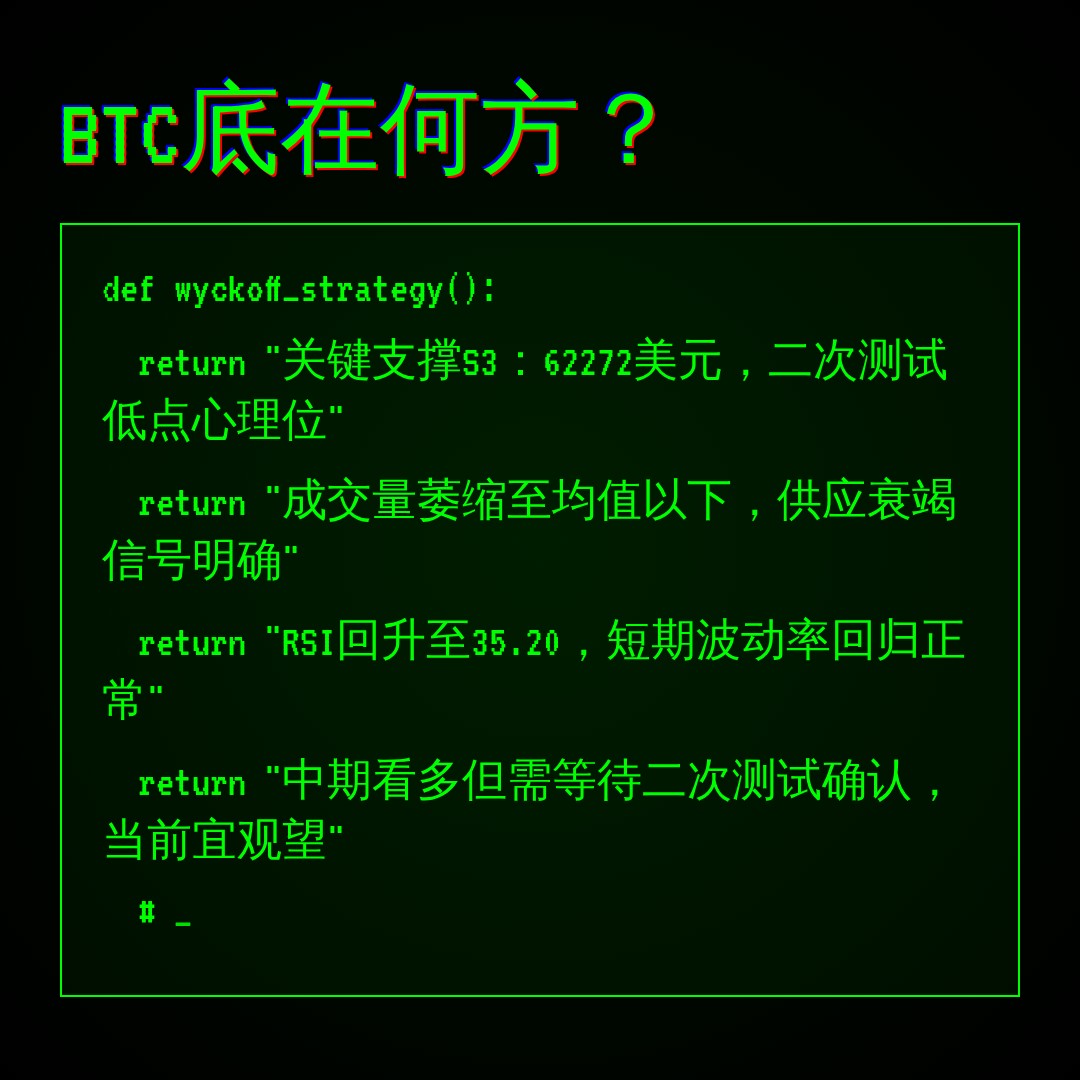 20260618 BTCUSDT 行情数据复盘报告（基于威科夫量价视角）
