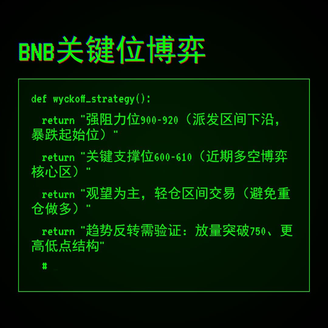 20260227 BNBUSDT 行情数据复盘报告（基于威科夫量价视角）