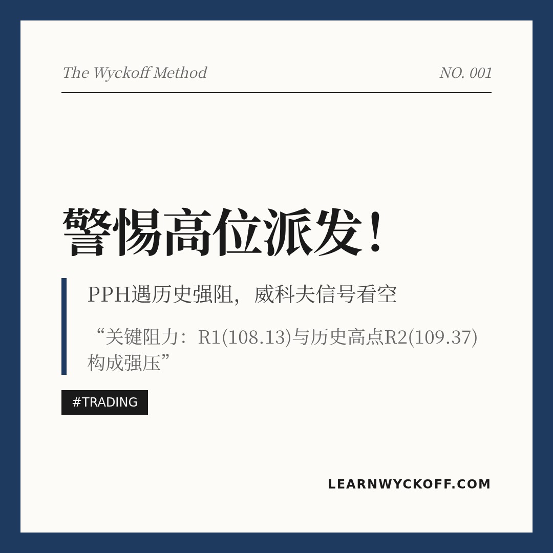 20260203 PPH 行情数据复盘报告（基于威科夫量价视角）