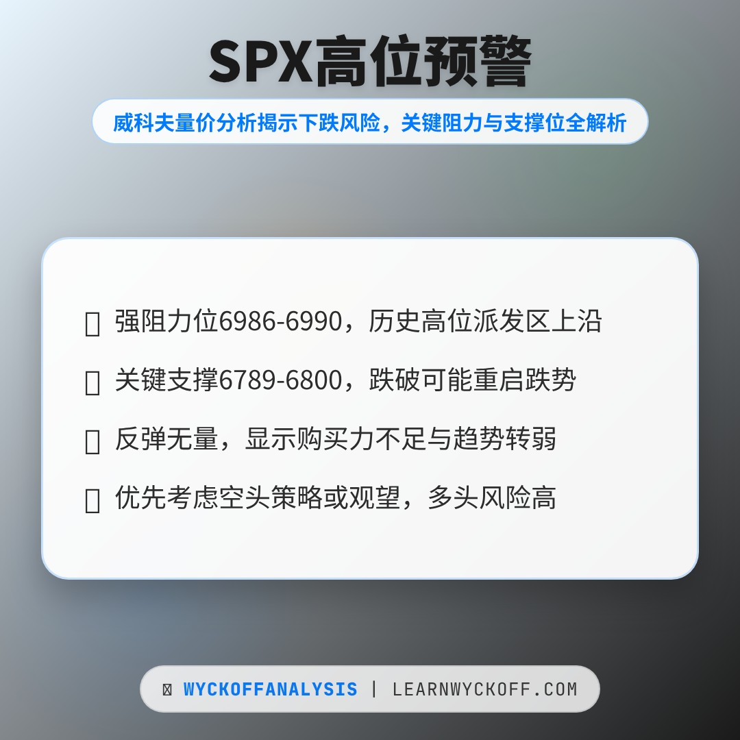 20260126 .SPX 行情数据复盘报告（基于威科夫量价视角）