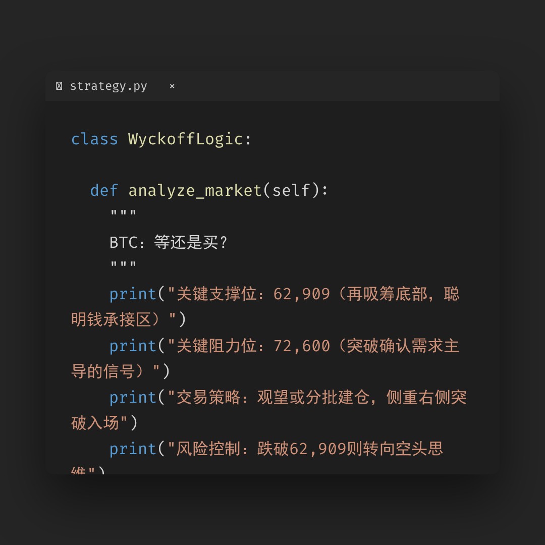 20260328 BTCUSDT 行情数据复盘报告（基于威科夫量价视角）