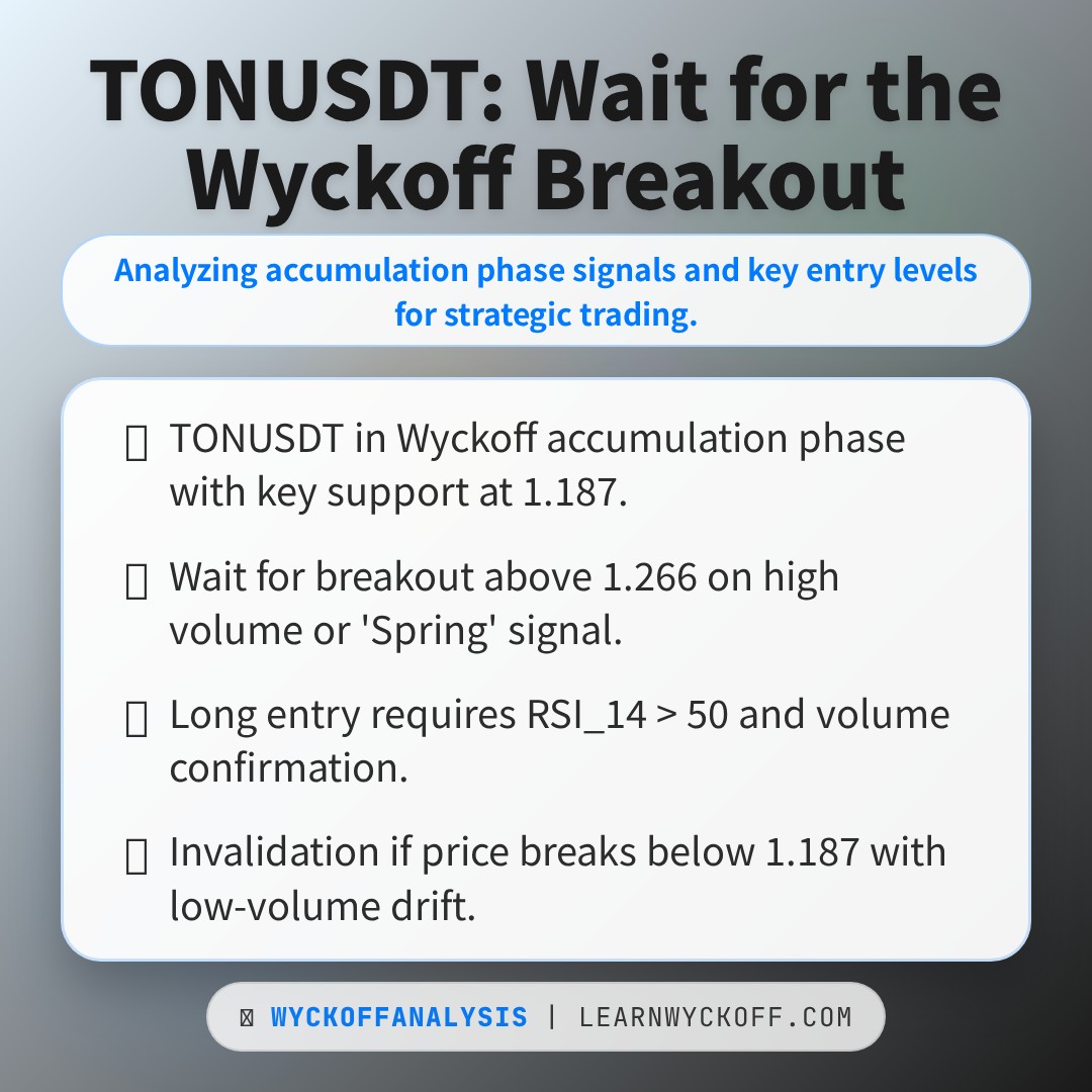 20260404 TONUSDT Market Data Review Report (Based on Wyckoff Volume-Price Perspective)