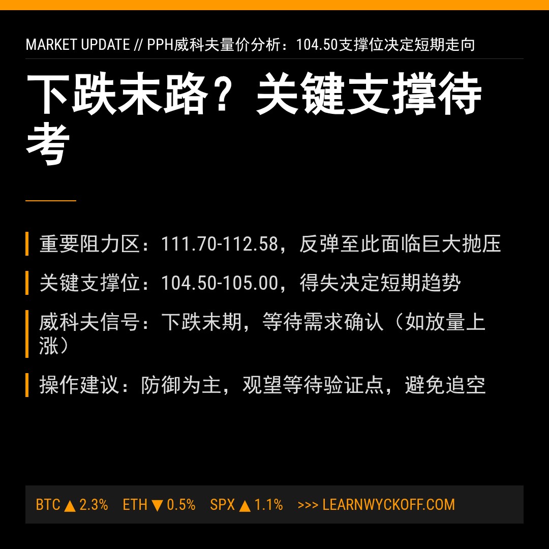 20260317 PPH 行情数据复盘报告（基于威科夫量价视角）