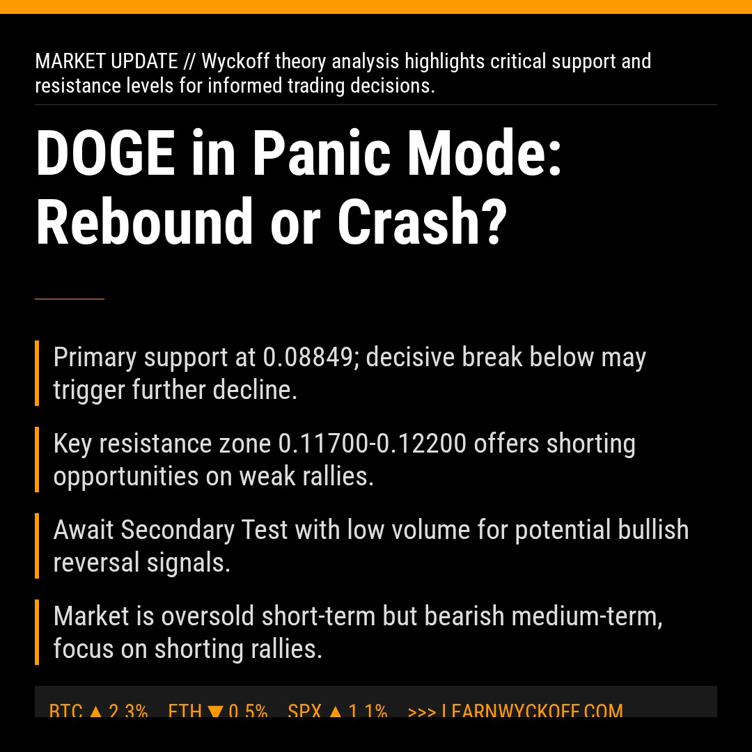 20260216 DOGEUSDT Market Data Review Report (Based on Wyckoff Volume-Price Perspective)