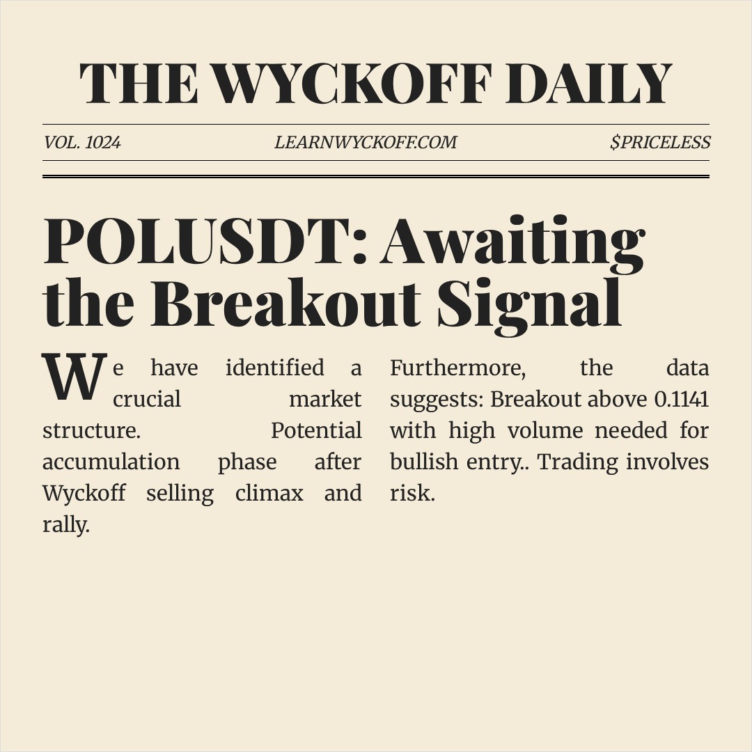 20260315 POLUSDT Market Data Review Report (Based on Wyckoff Volume-Price Perspective)