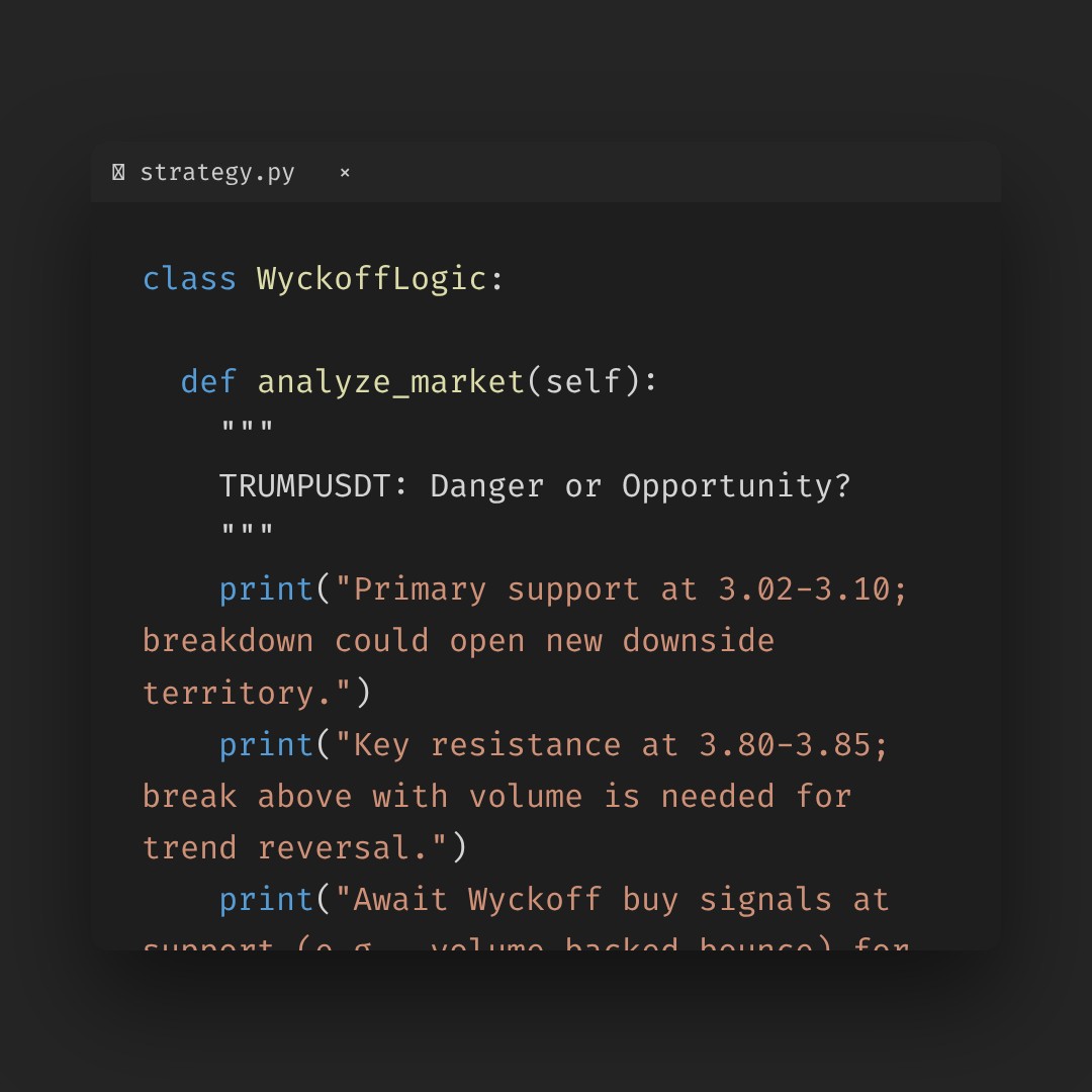 20260221 TRUMPUSDT Market Data Review Report (Based on Wyckoff Volume-Price Perspective)