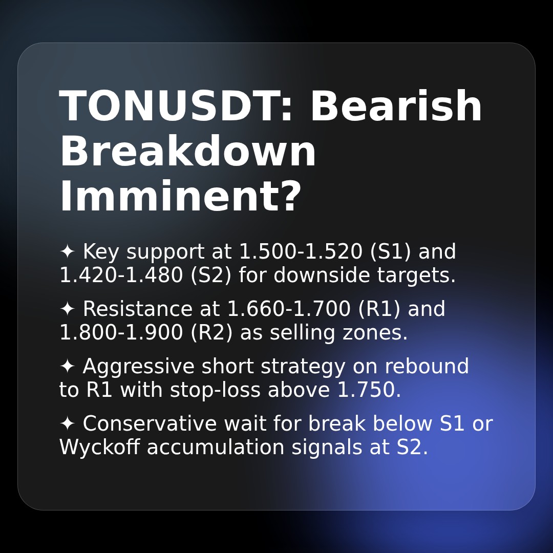 20260127 TONUSDT Market Data Review Report (Based on Wyckoff Volume-Price Perspective)