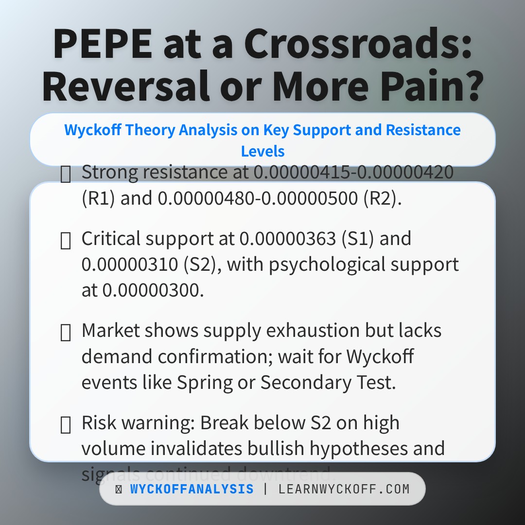 20260227 PEPEUSDT Market Data Review Report (Based on Wyckoff Volume-Price Perspective)