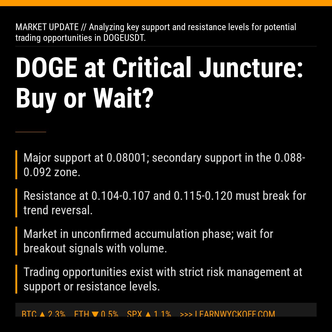 20260304 DOGEUSDT Market Data Review Report (Based on Wyckoff Volume-Price Perspective)