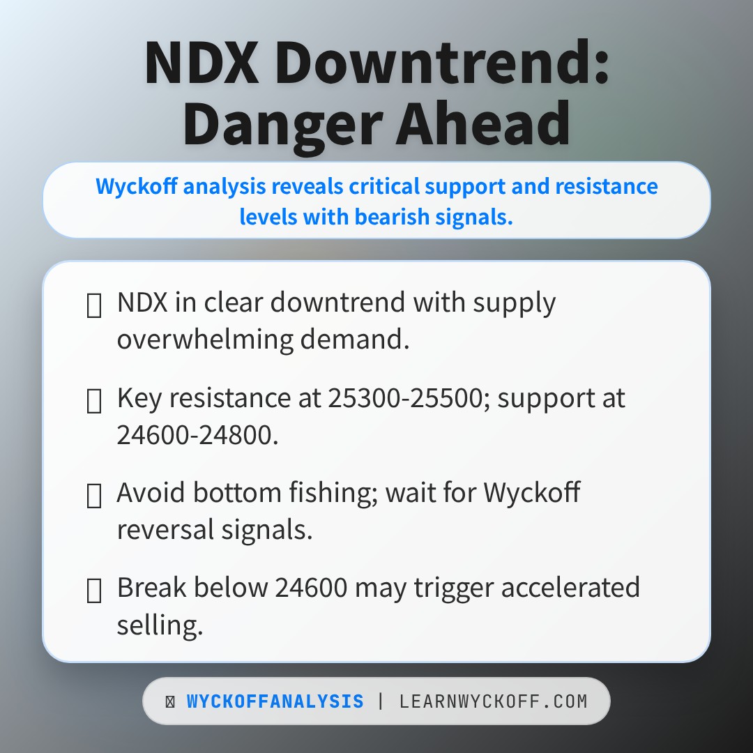 20260212 NDX Market Data Review Report (Based on Wyckoff Volume-Price Perspective)