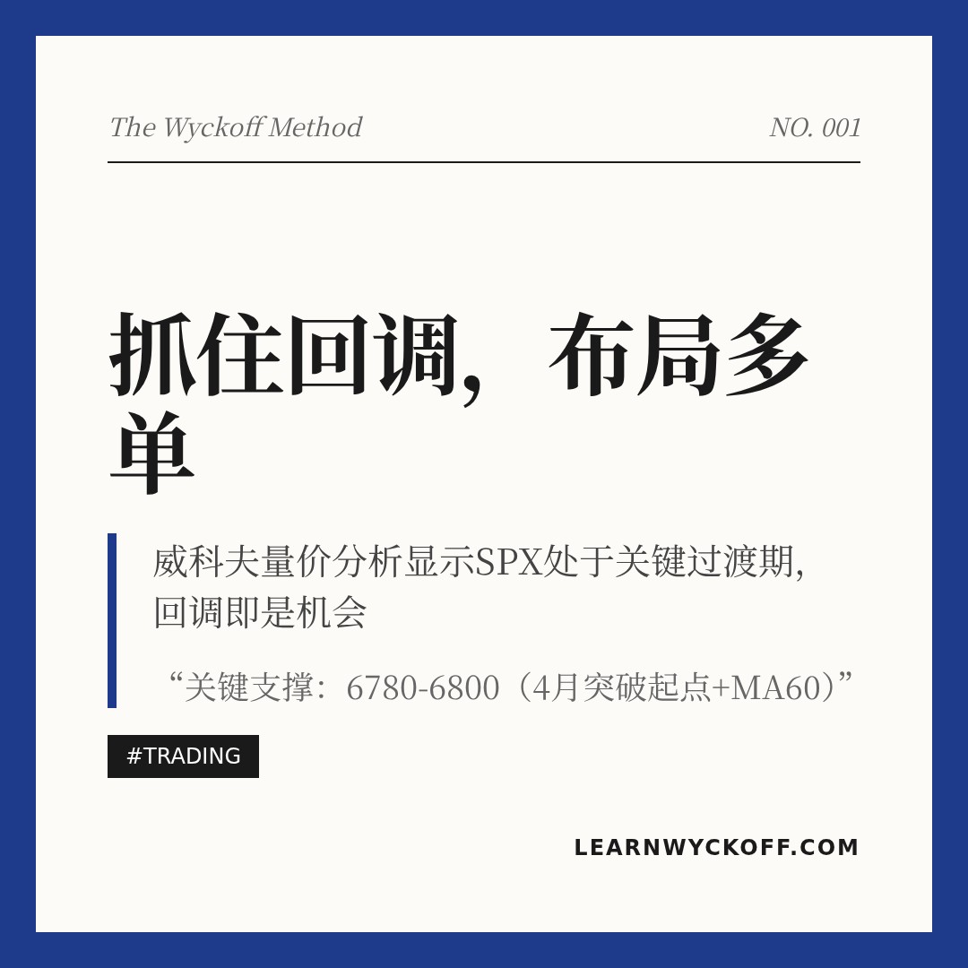 20260408 .SPX 行情数据复盘报告（基于威科夫量价视角）